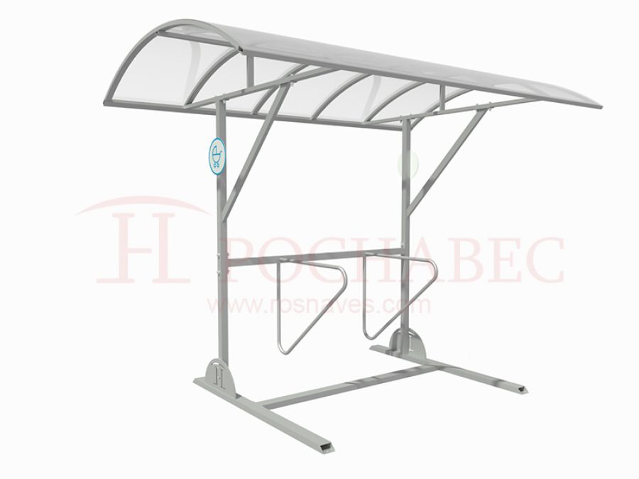 Навес для колясок односторонний